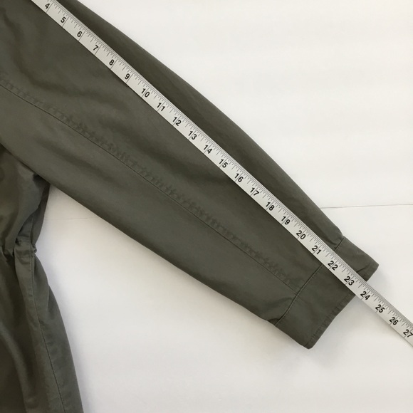 New Look Utility Jacket Cargo Army Green Size 2X - Picture 10 of 10